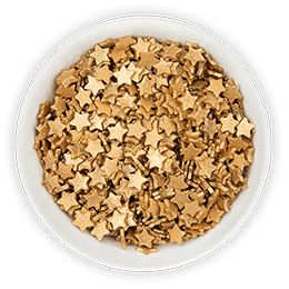 Čokoládové hvězdičky zlaté 30g