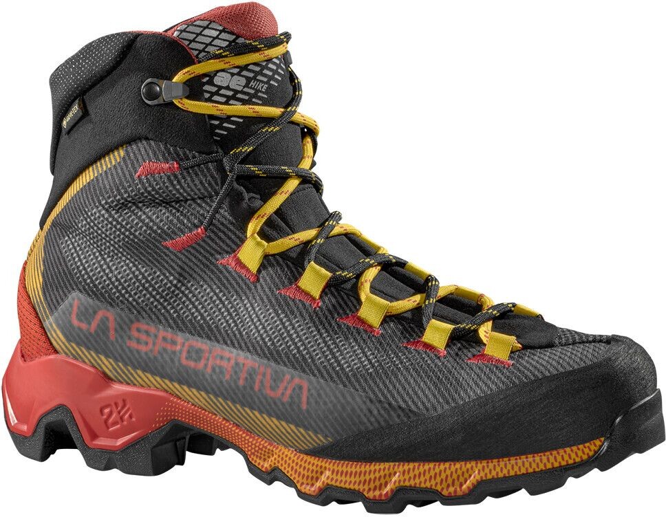 La Sportiva Aequilibrium Hike GTX Carbon/Yellow Velikost: 42