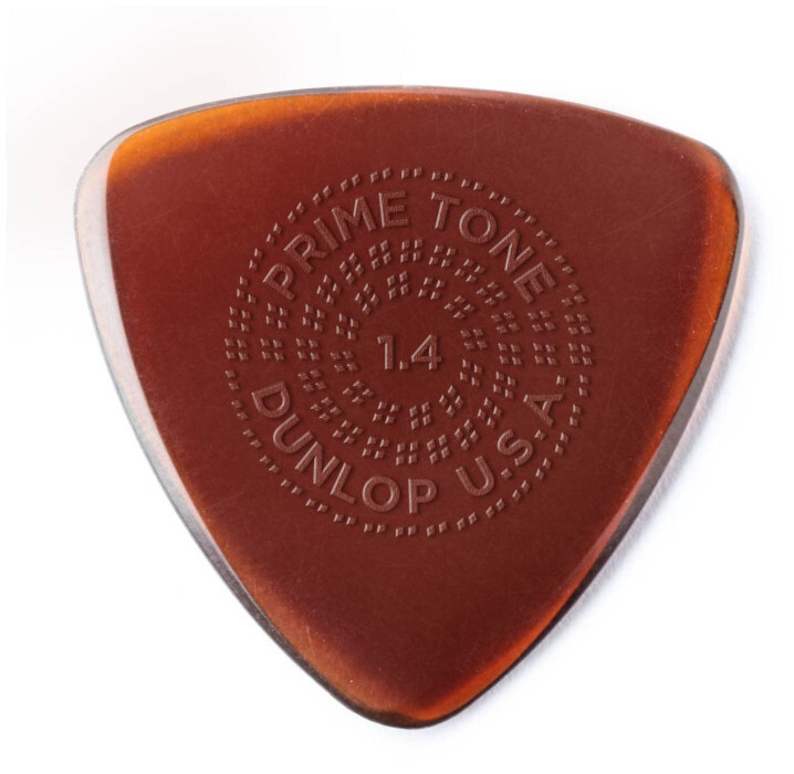Dunlop Primetone Small Triangle Grip Pick 1.4mm, 12ks