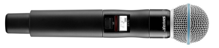 Shure Pro QLXD2/BETA58A H51 534 - 598 MHz