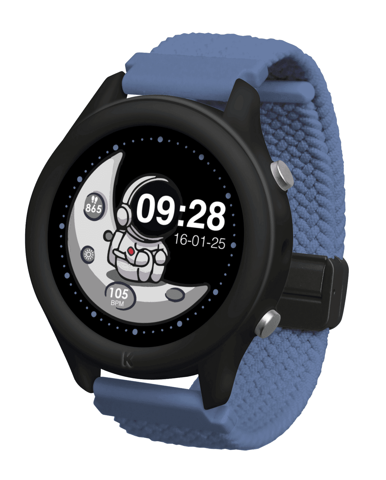 Kidywolf - Interaktivní hodinky K-WATCH - modrá