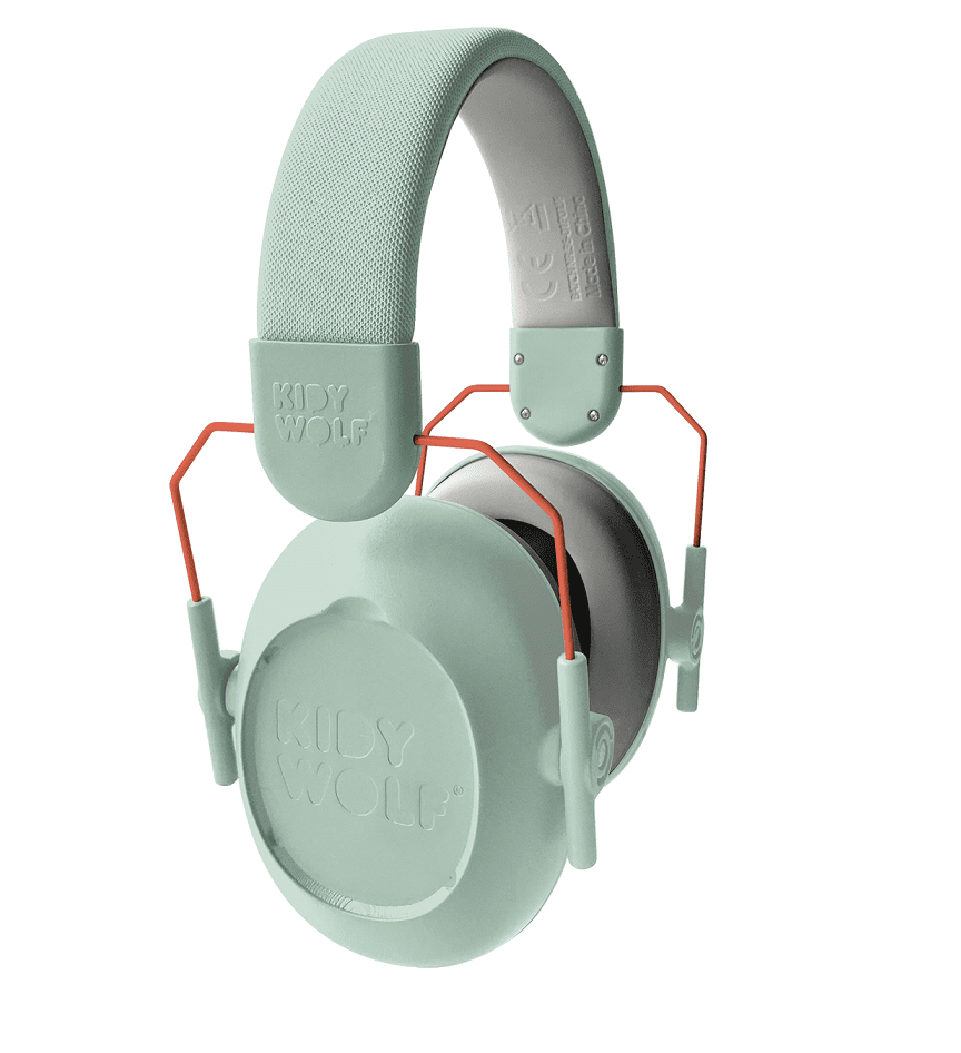 Kidywolf - Protihluková sluchátka Kidynoise – green