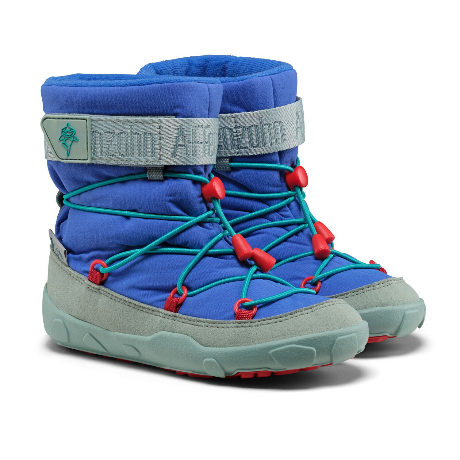 Dětské barefoot sněhule Affenzahn Snow Boot Vegan Snowy Shark - vel. 23