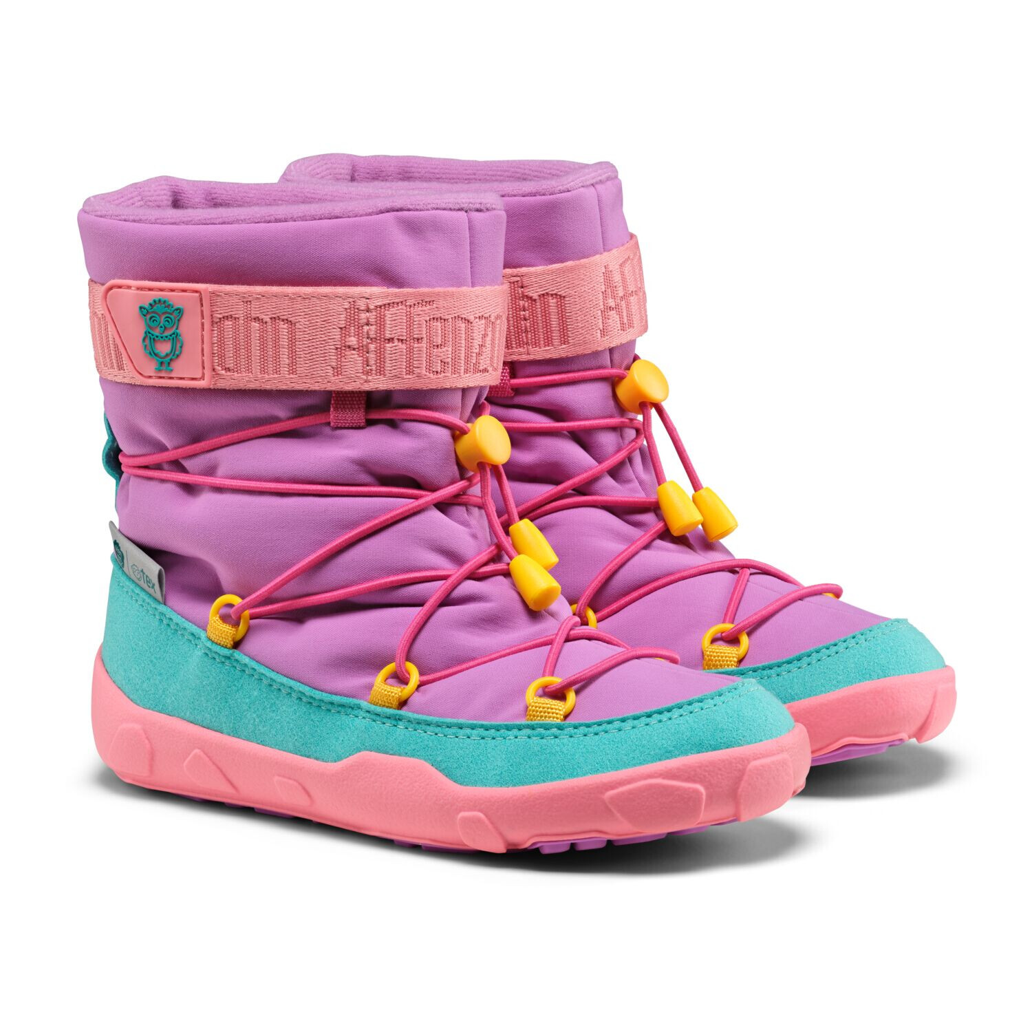 Dětské barefoot sněhule Affenzahn Snow Boot Vegan Snowy Owl - vel. 31