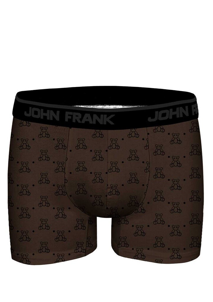Pánské boxerky John Frank JFBDMOD156-BEAR