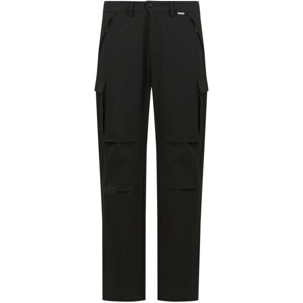 REGATTA OUTDOORS QUESTRA CARGO Pánské kalhoty, černá, velikost