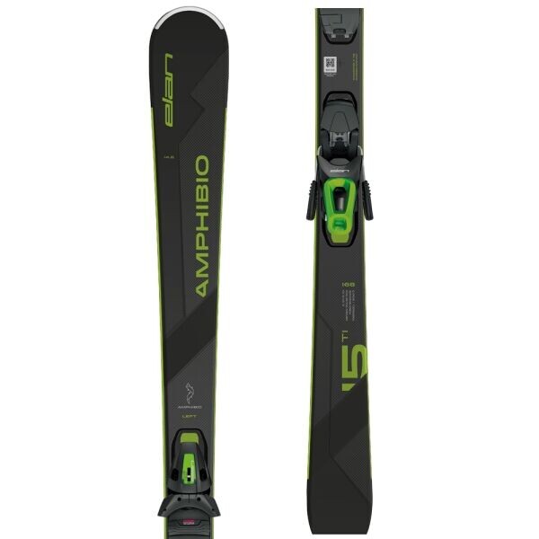 Elan AMPHIBIO 15 TI SX + ELS 11.0 Sjezdové lyže, černá, velikost