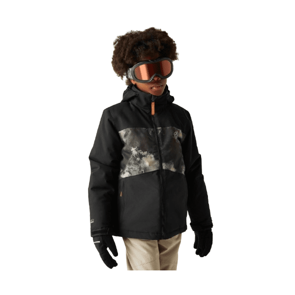 Dare2b SEND IT! JACKET Dětská lyžařská bunda, černá, velikost