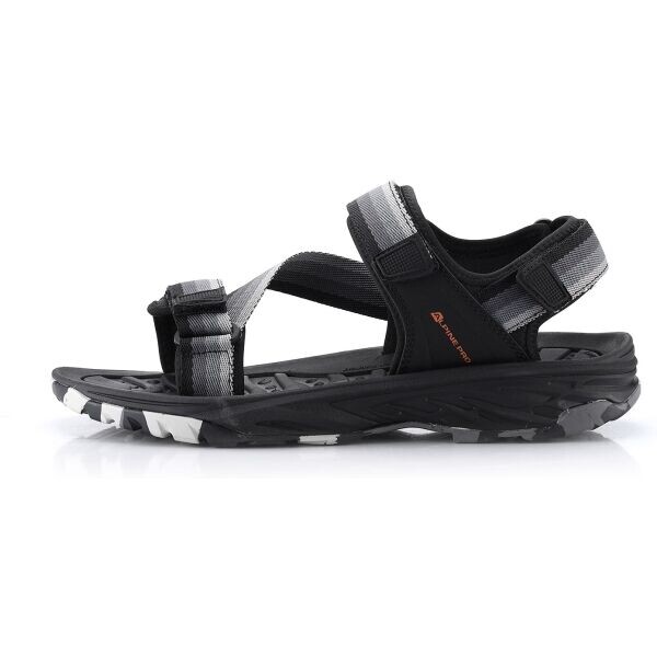 ALPINE PRO GERF Pánské sandály, černá, velikost