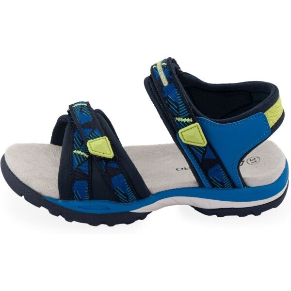 ALPINE PRO GRODO Dětské sandály, modrá, velikost
