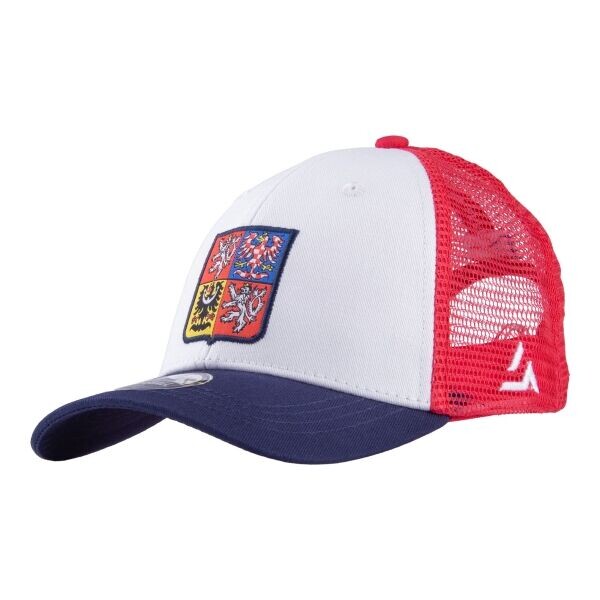 FLLÖS B-CAP CZECH 9 Dětská baseball kšiltovka, červená, velikost