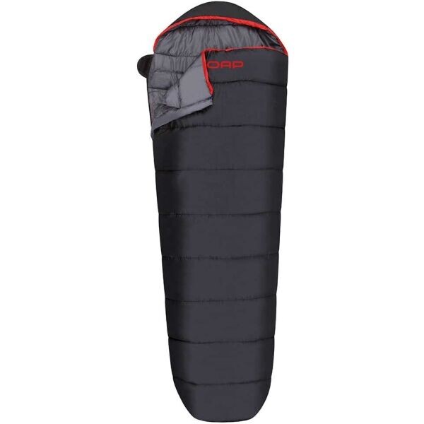LOAP DAUHALI Spací pytel, černá, velikost 220 cm - pravý zip