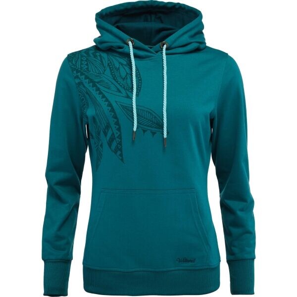 Willard HJALMA Dámská mikina, tyrkysová, velikost