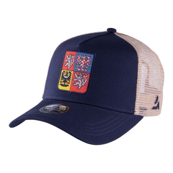 FLLÖS T-CAP CZECH 8 Trucker kšiltovka, modrá, velikost