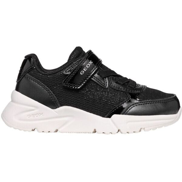 Geox J LOFTUS Dívčí volnočasová obuv, černá, velikost