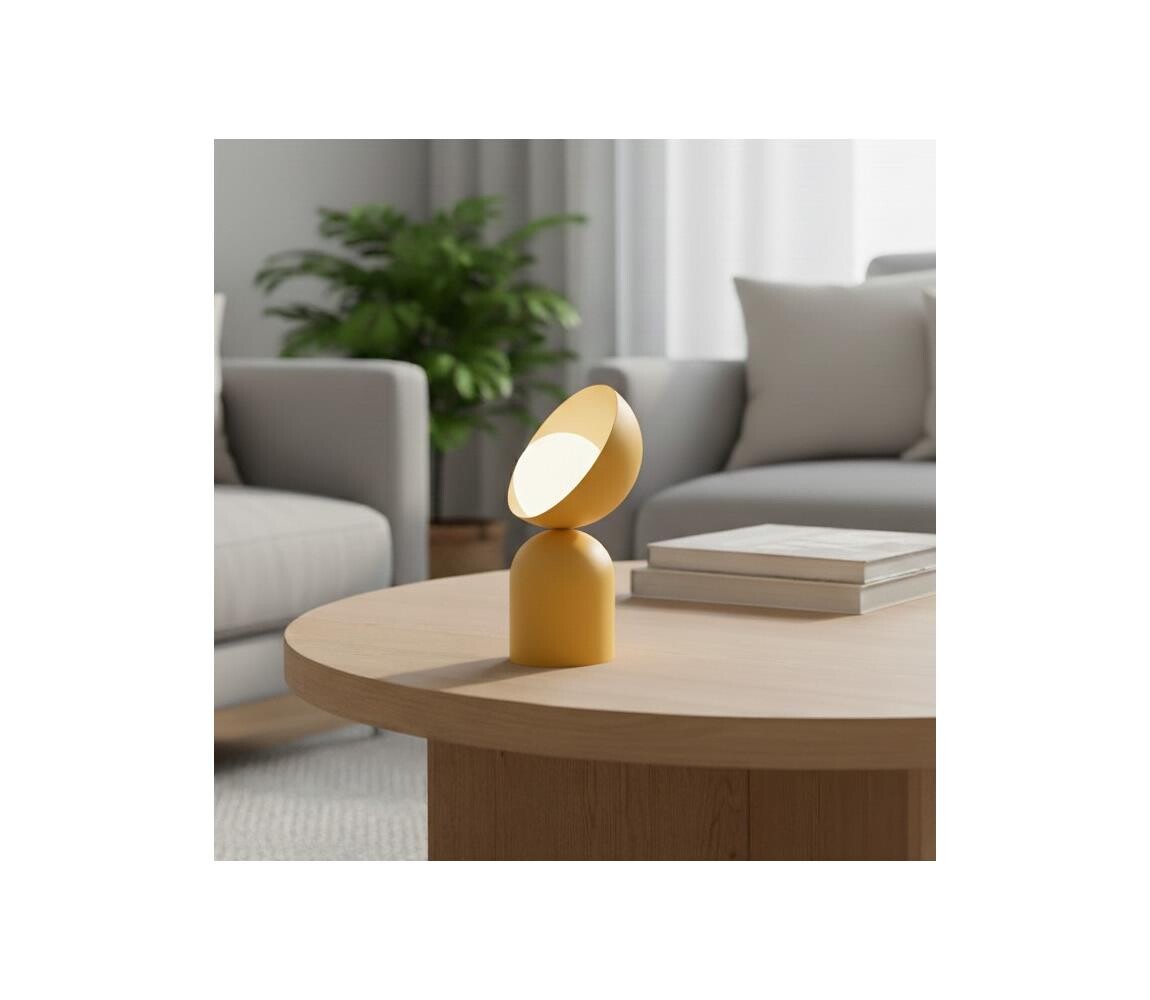 EMIBIG Stolní lampa BOTO 1xG9/8W/230V oranžová 1514/LN1