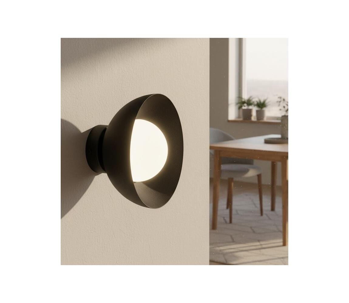 EMIBIG Nástěnné svítidlo BIBI 1xG9/8W/230V černá 1544/K1