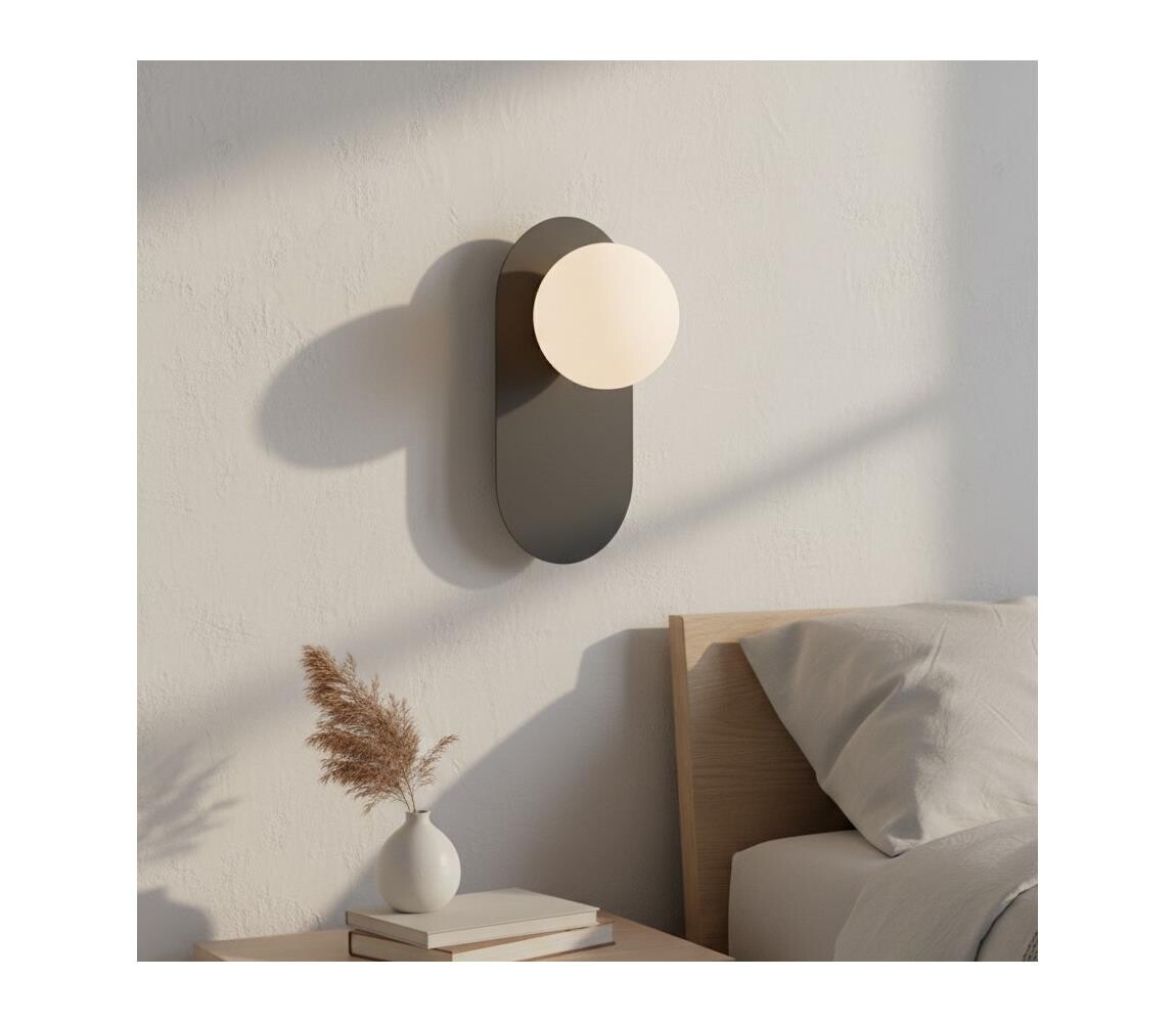 EMIBIG Nástěnné svítidlo VIVA 1xG9/8W/230V černá 1549/K1