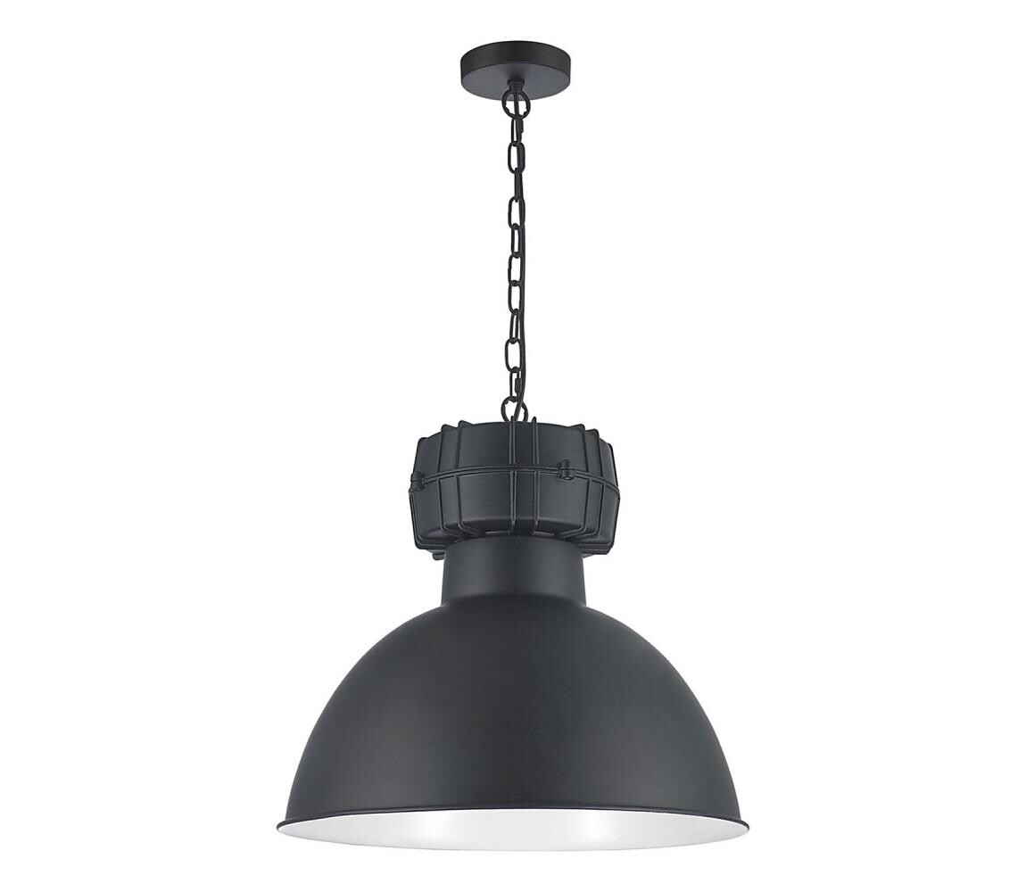 Lustr na řetězu BJORN 1xE27/60W/230V černá 8711247955115