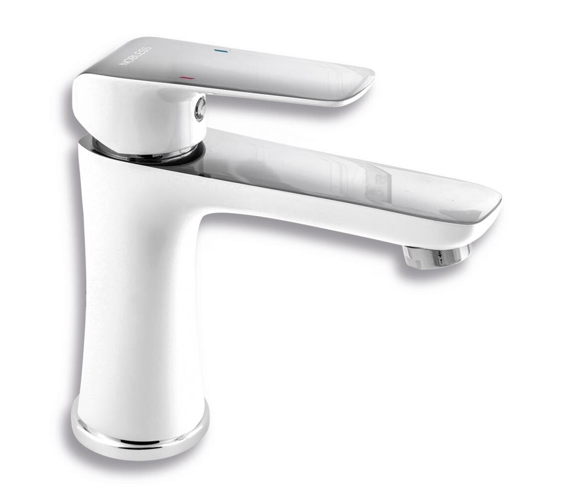 Novaservis - Umyvadlová baterie NOBLESS TINA bílá 38001/1,1