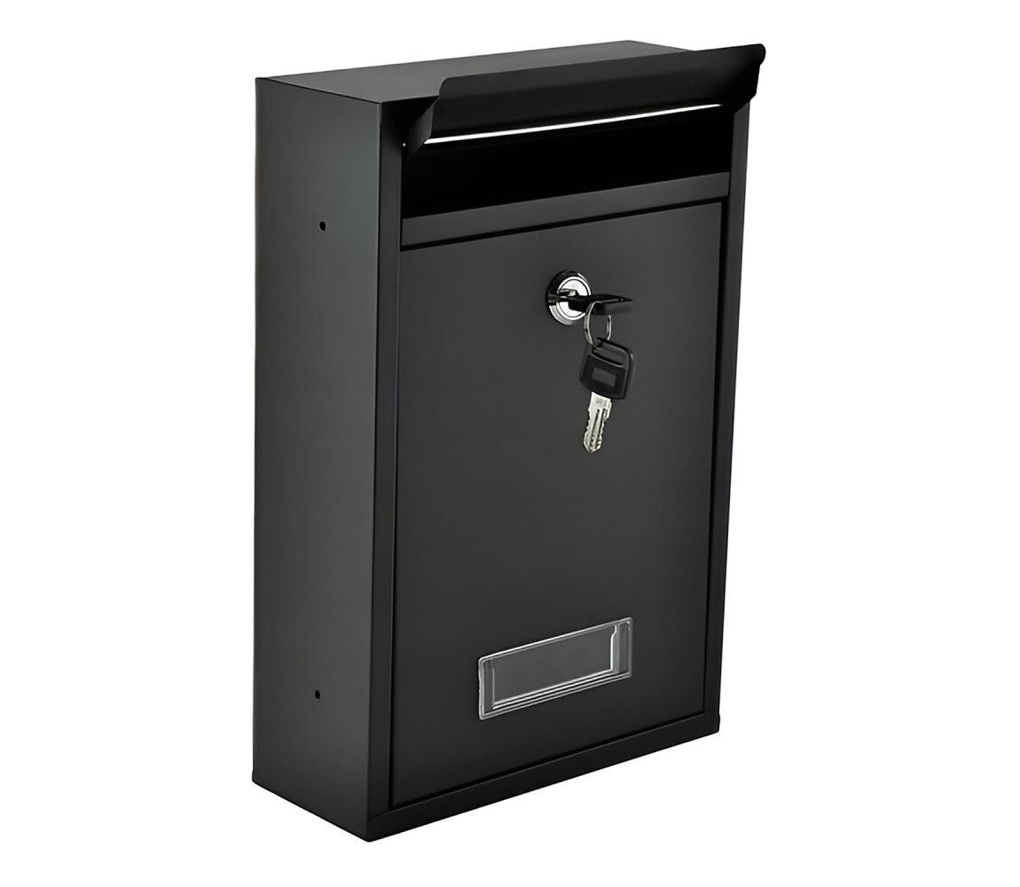 Poštovní schránka 21,7x32 cm černá 5902802907806