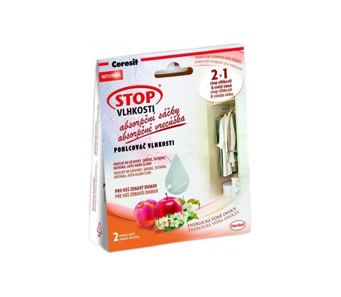 Ceresit - Absorpční sáčky 2x 50 g energické ovoce CER-2104817