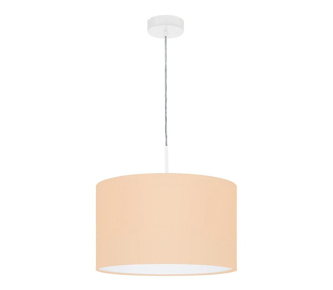 Eglo 97561 - Lustr na lanku PASTERI-P 1xE27/60W/230V oranžová 97561