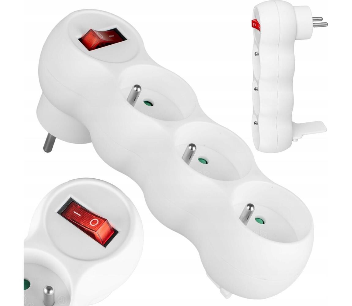 Vayox Rozbočovací zásuvka s vypínačem 3Z BX14693