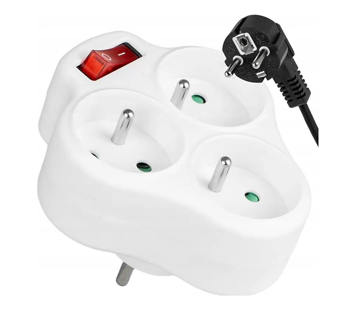 Vayox Rozbočovací zásuvka s vypínačem 3Z BX14690