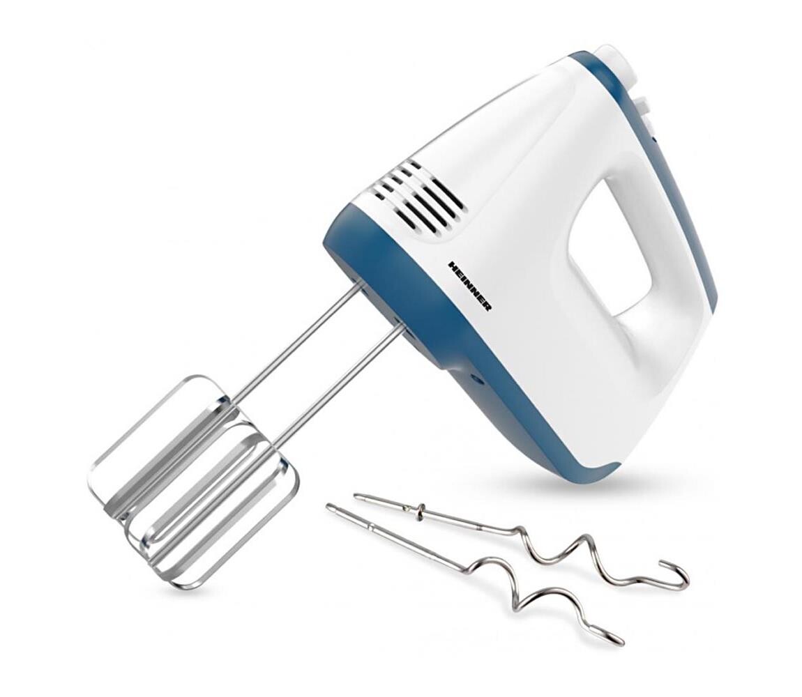 Heinner HM-400BL - Ruční šlehač 400W/230V bílá/modrá HM-400BL