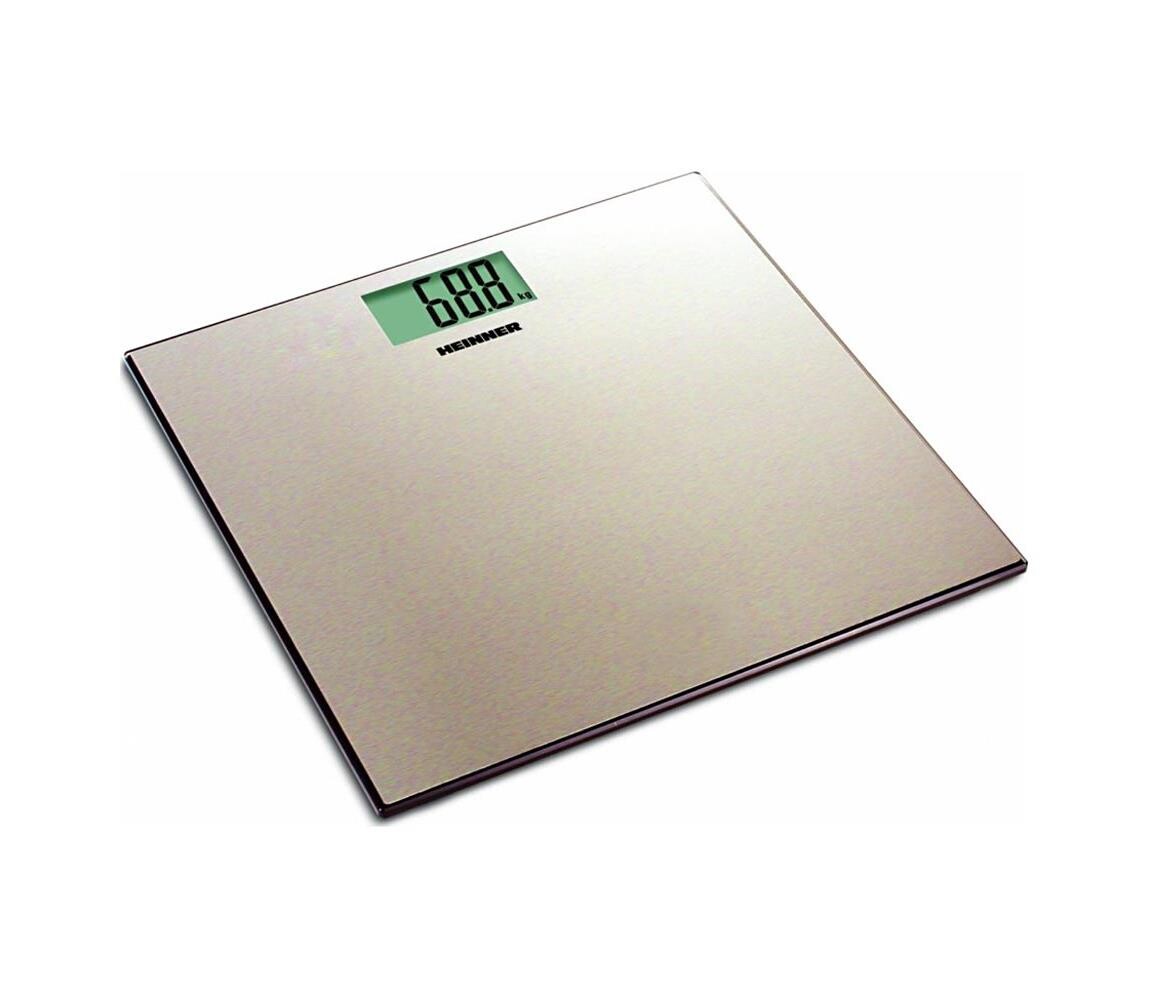 Heinner HBS-180SSGD - Digitální osobní váha 2xAAA nerez HBS-180SSGD