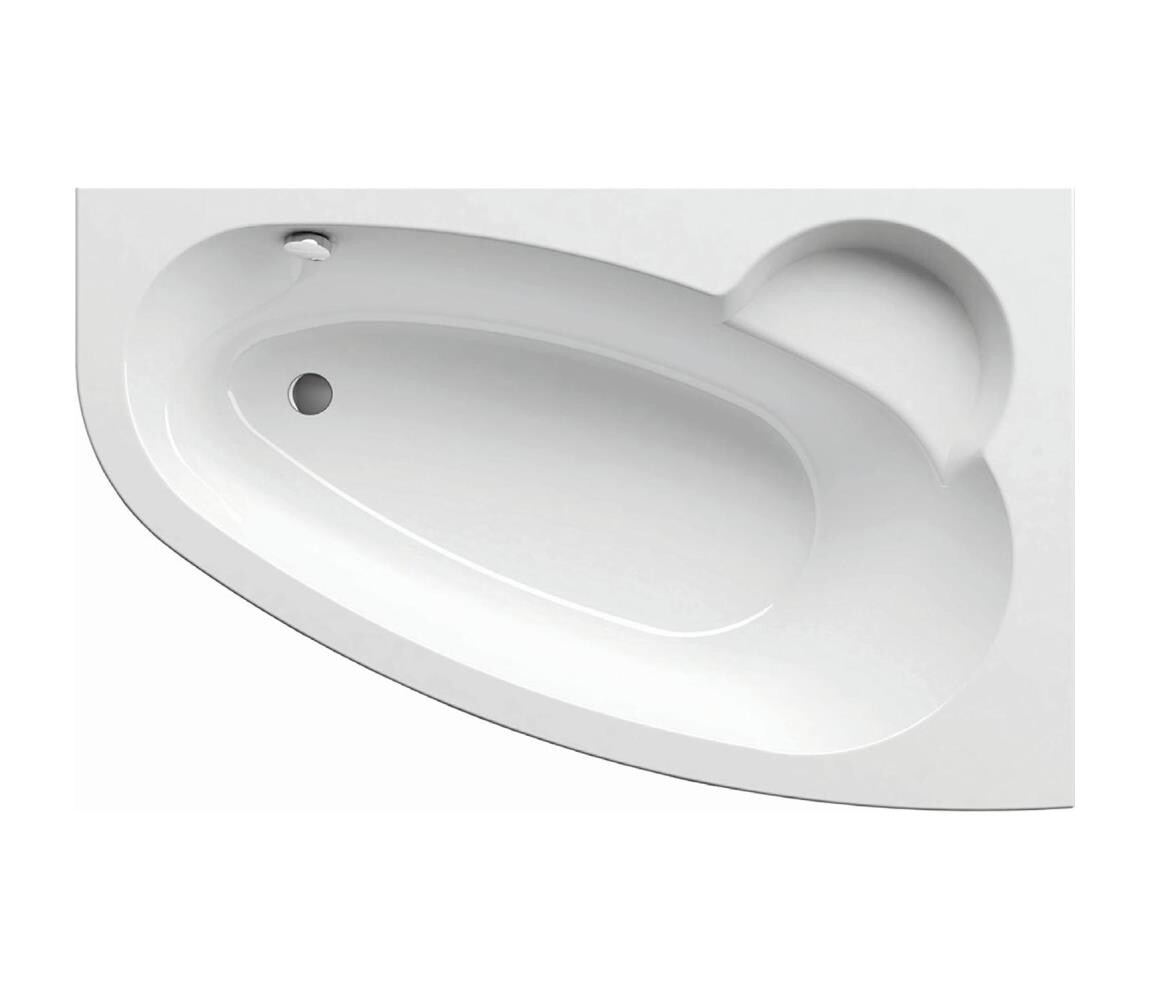 Ravak C491000000 - Rohová vana ASYMMETRIC 170x110 cm akrylát/bílá C491000000