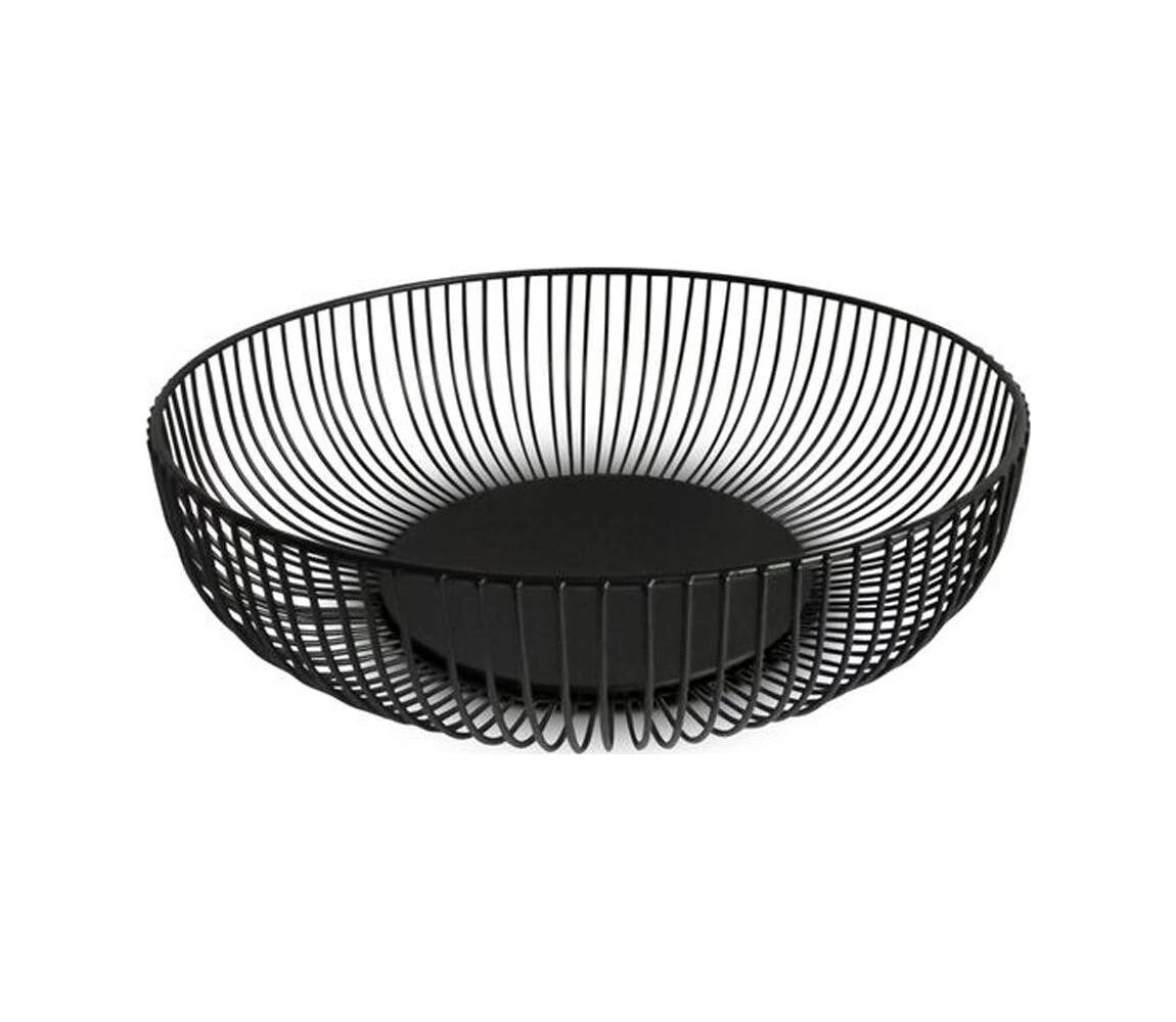 UTC Mísa na ovoce KITCHISIMO pr. 28 cm černá 320304