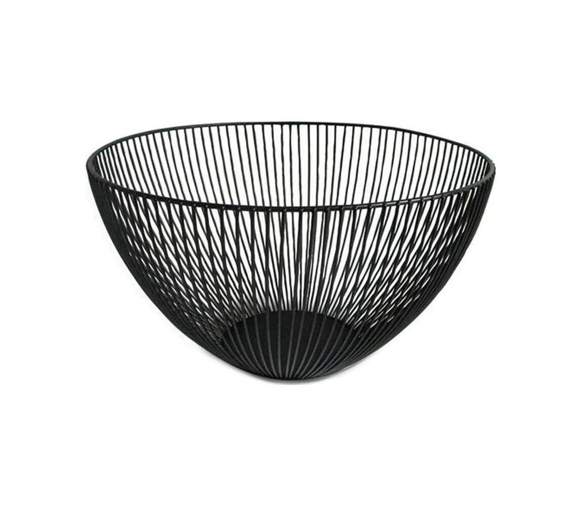 UTC Mísa na ovoce KITCHISIMO pr. 25 cm černá 320303