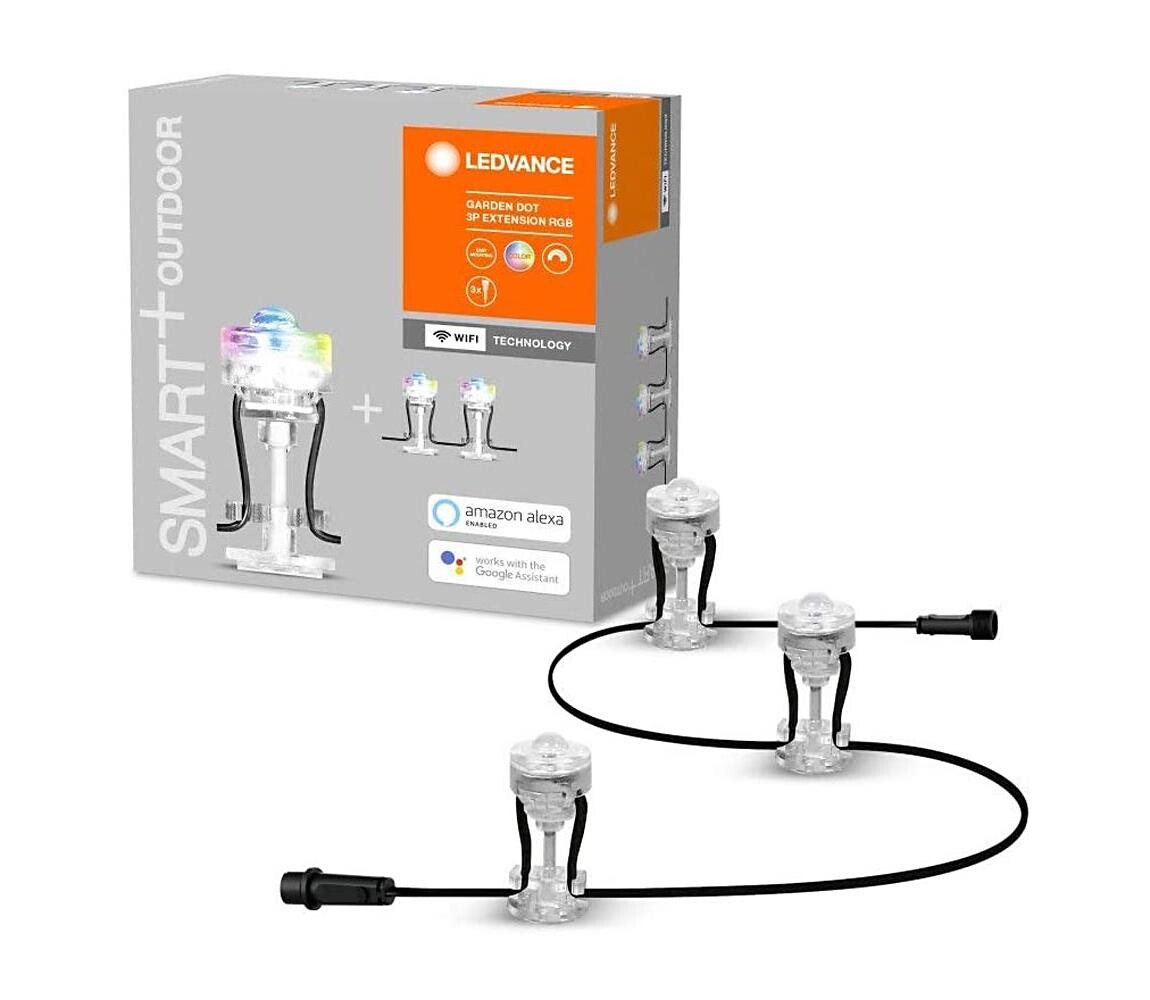 Ledvance - LED RGB Venkovní prodlužovací sada SMART+ 3xLED/0,7W/230V IP65 Wi-Fi 4058075478572