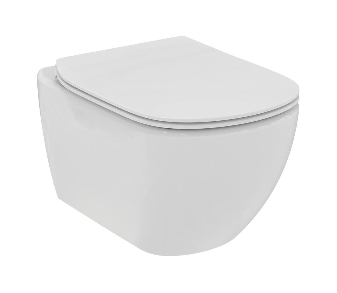 Ideal Standard T536001 - Závěsné WC Rimless s prké. SoftClose TESI keramika/bílá T536001