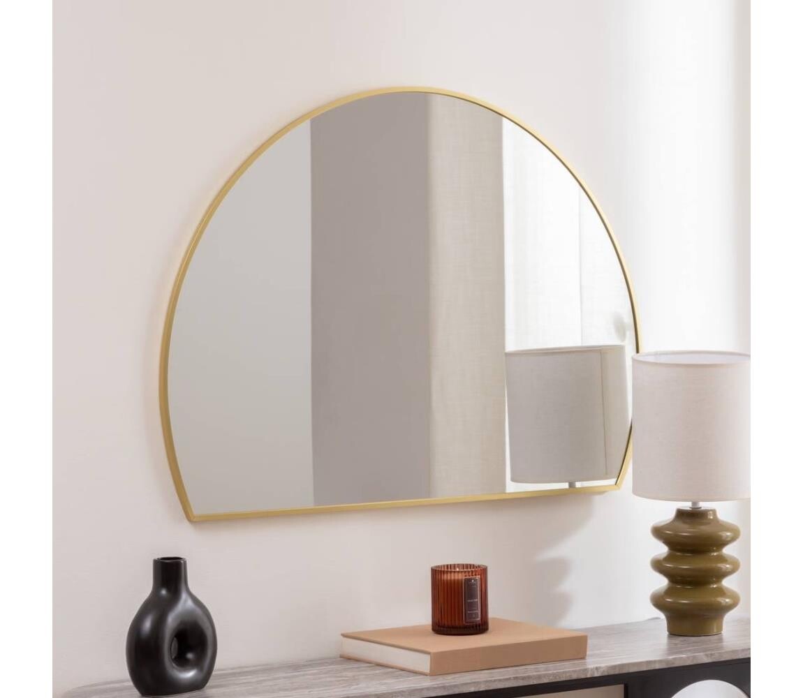 Atmosphera - Nástěnné zrcadlo ALICE 65x90 cm zlatá 212921B