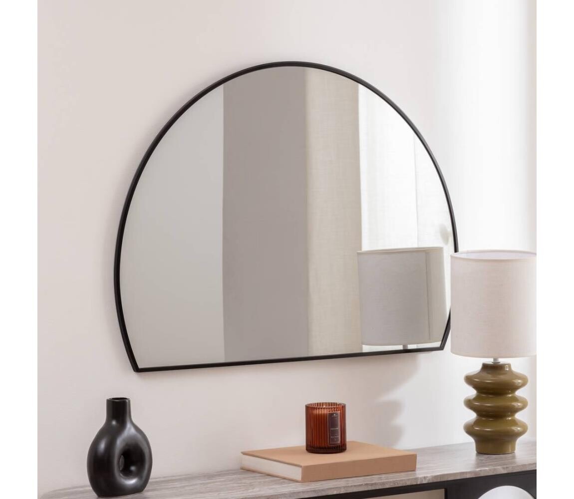 Atmosphera - Nástěnné zrcadlo ALICE 65x90 cm černá 212921A
