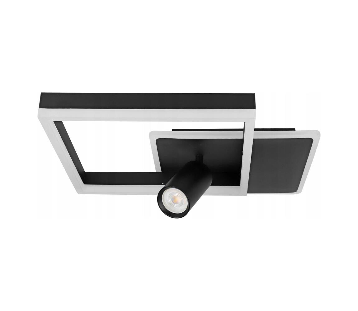 SmartLED LED Stropní svítidlo LED/38W/230V + 1xGU10/30W černá 7938