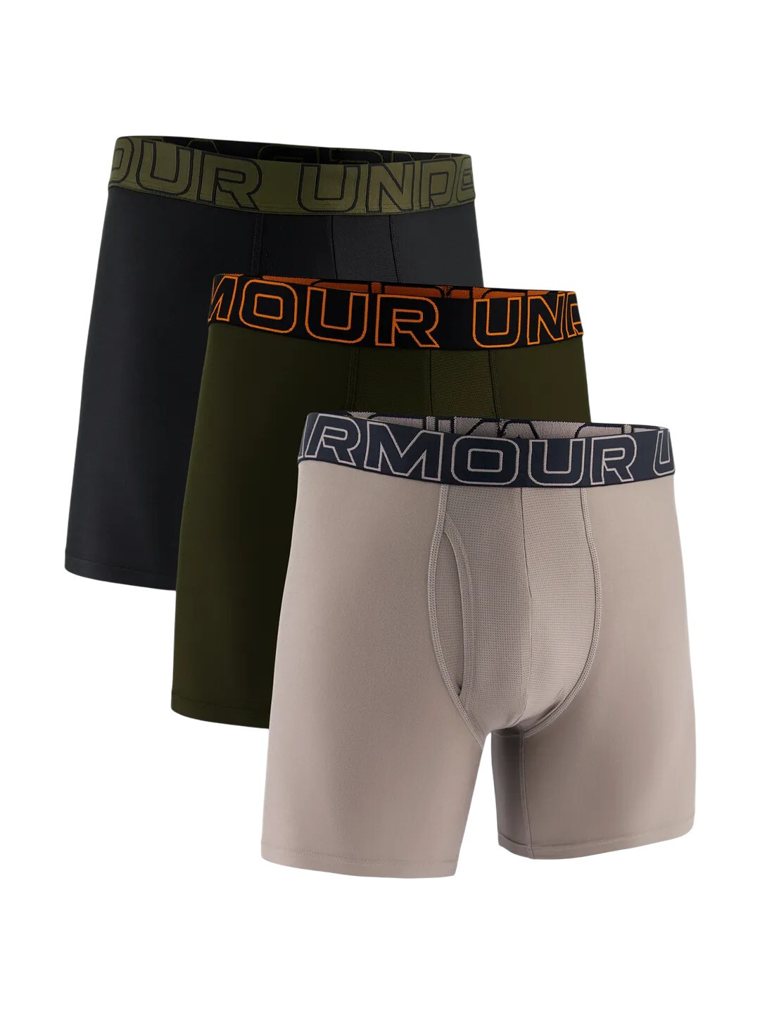 3PACK pánské boxerky Under Armour vícebarevné (1383878 200) 3XL, trenky / trenýrky