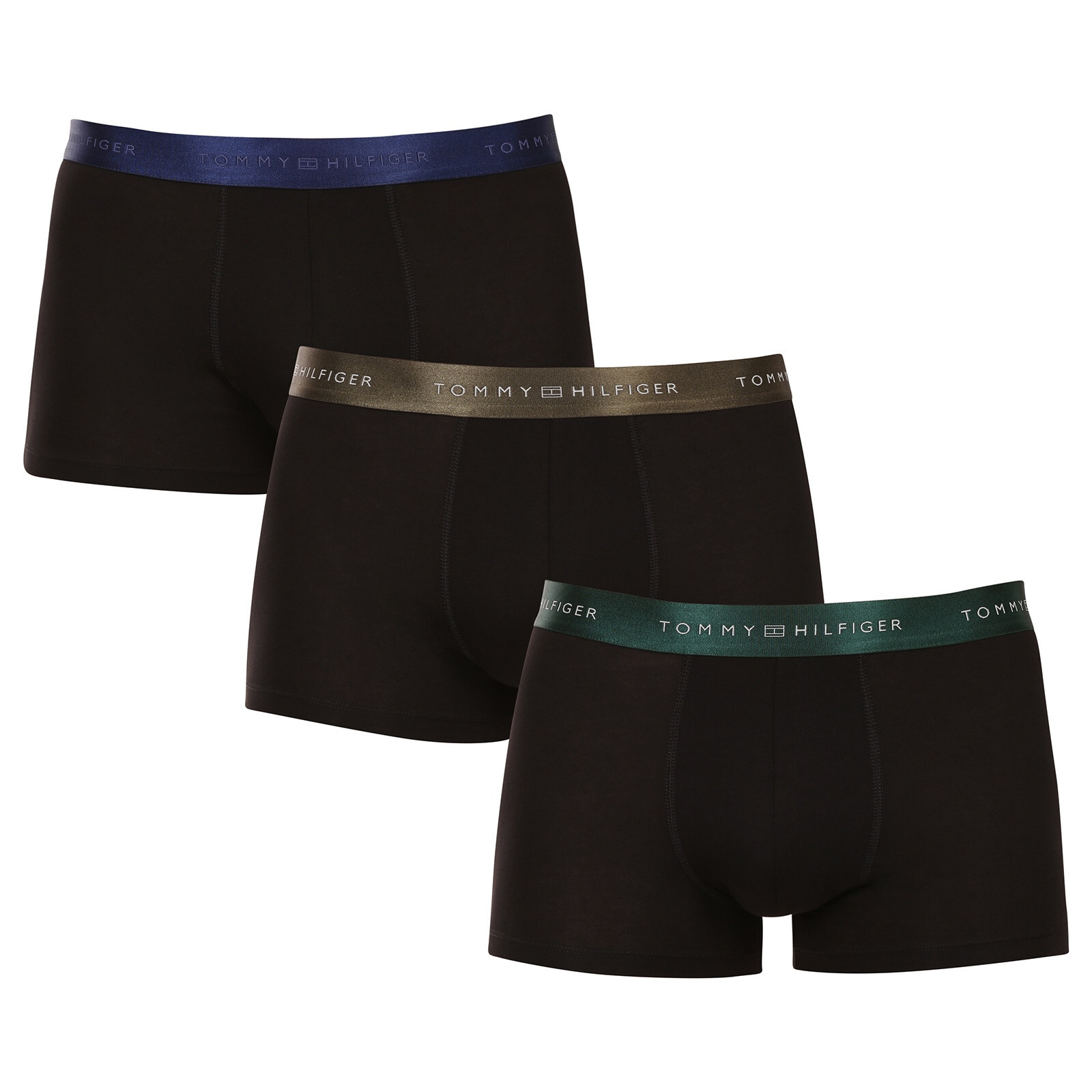 3PACK pánské boxerky Tommy Hilfiger černé (UM0UM03411 0R0) M, trenky / trenýrky