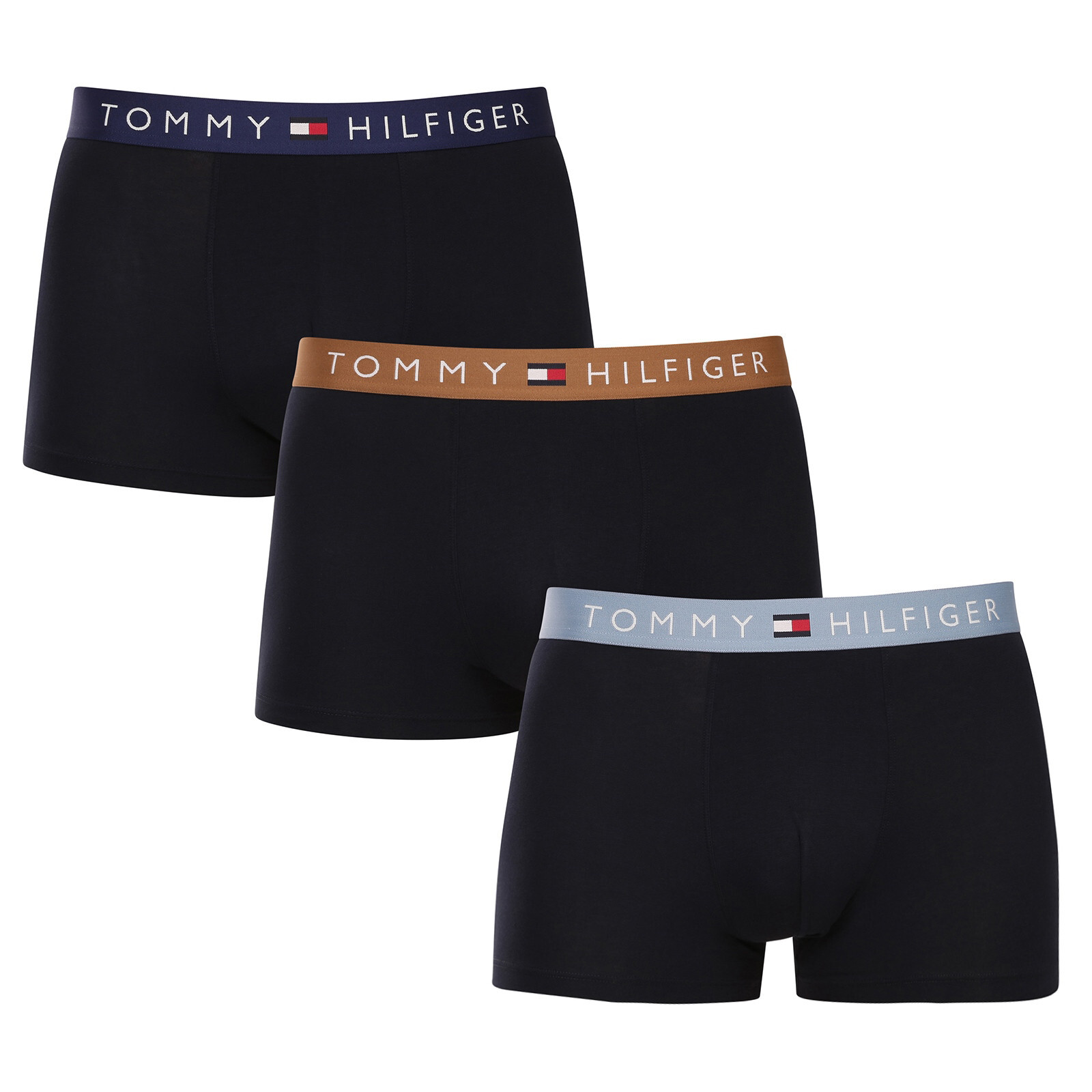 3PACK pánské boxerky Tommy Hilfiger černé (UM0UM03181 0VM) XL, trenky / trenýrky