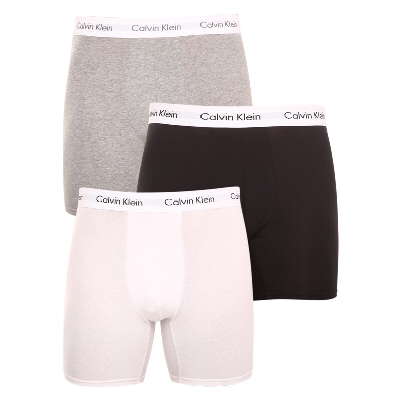 3PACK pánské boxerky Calvin Klein vícebarevné (NB1770A-MP1) L, trenky / trenýrky