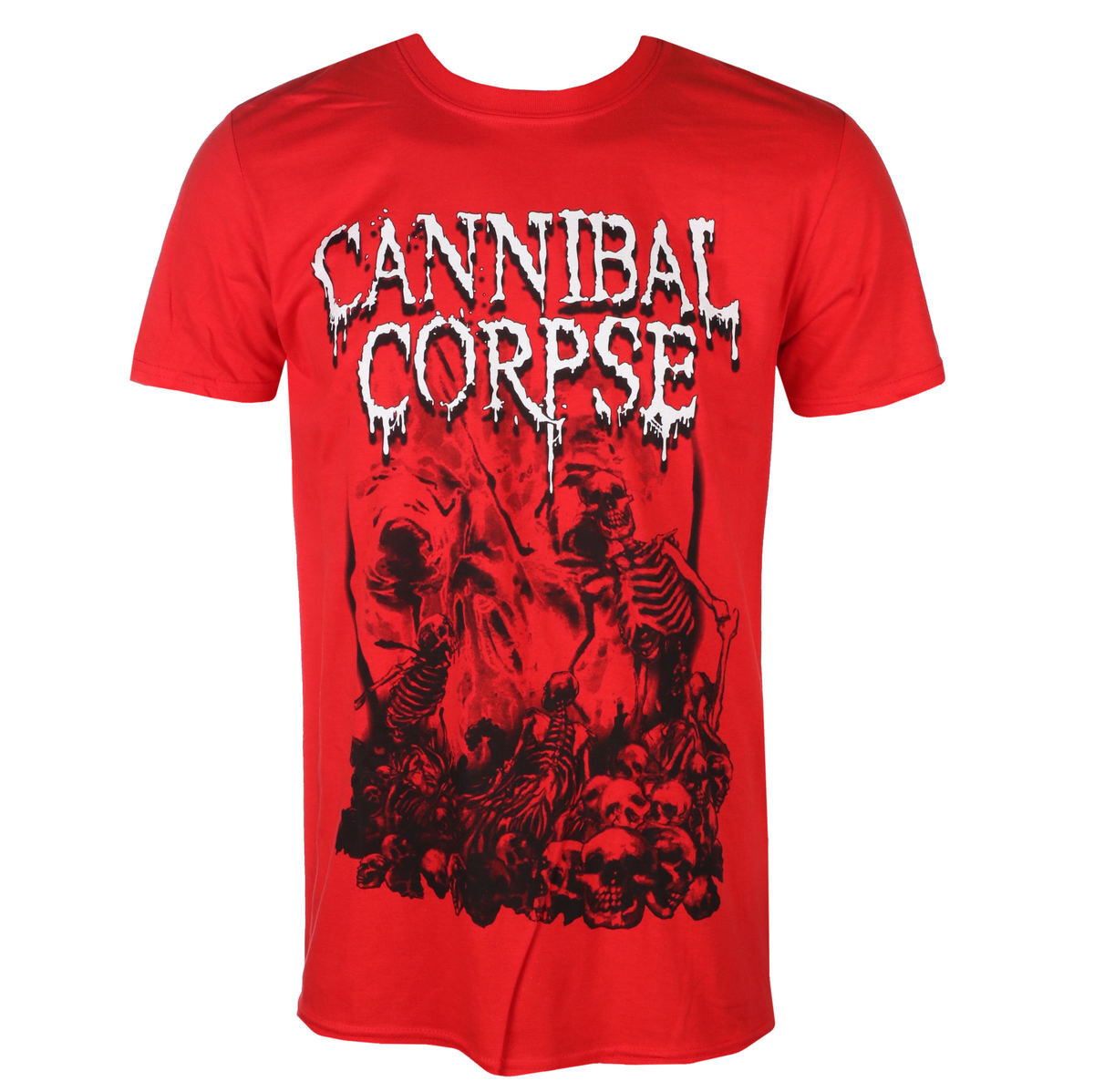 Tričko metal pánské Cannibal Corpse - PILE OF SKULLS 2018 - PLASTIC HEAD - PH11618 S