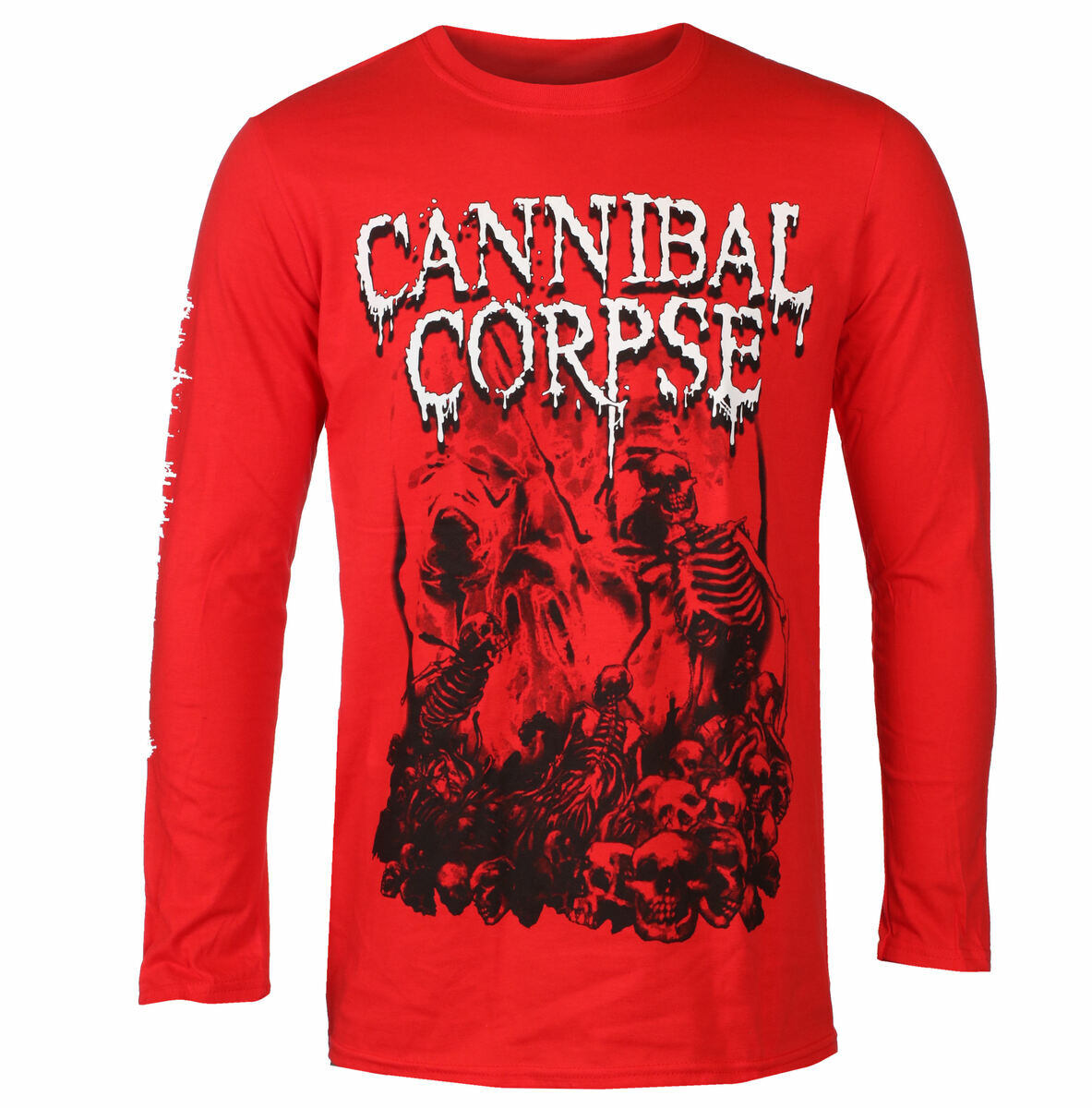 Tričko metal pánské Cannibal Corpse - PILE OF SKULLS - PLASTIC HEAD - PH11618LS S