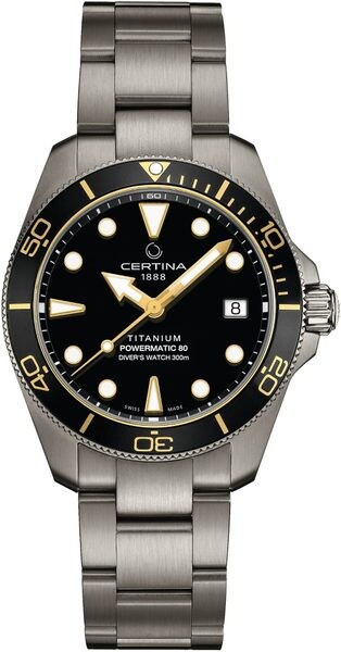 Certina DS Action Diver Powermatic 80 Titanium C048.807.44.051.00