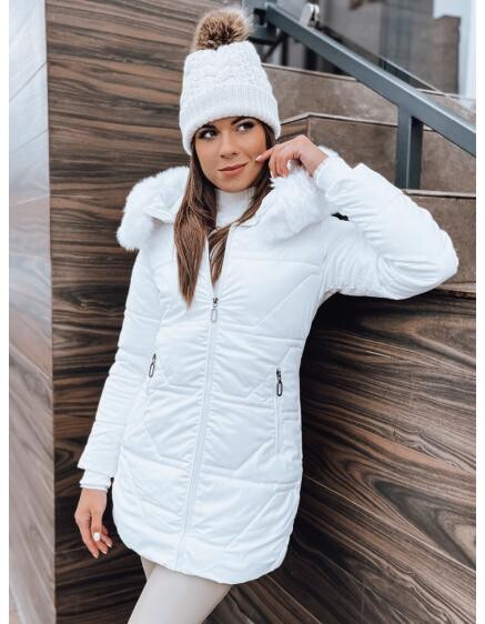 Dámská prošívaná zimní bunda NEXUS bílá