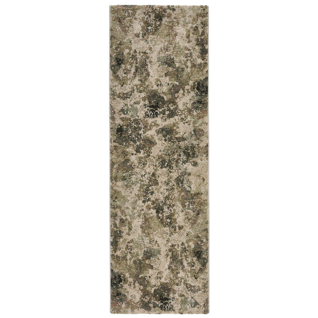 Novel TKANÝ KOBEREC, 80/240 cm, světle šedá, tmavě šedá, olivově zelená