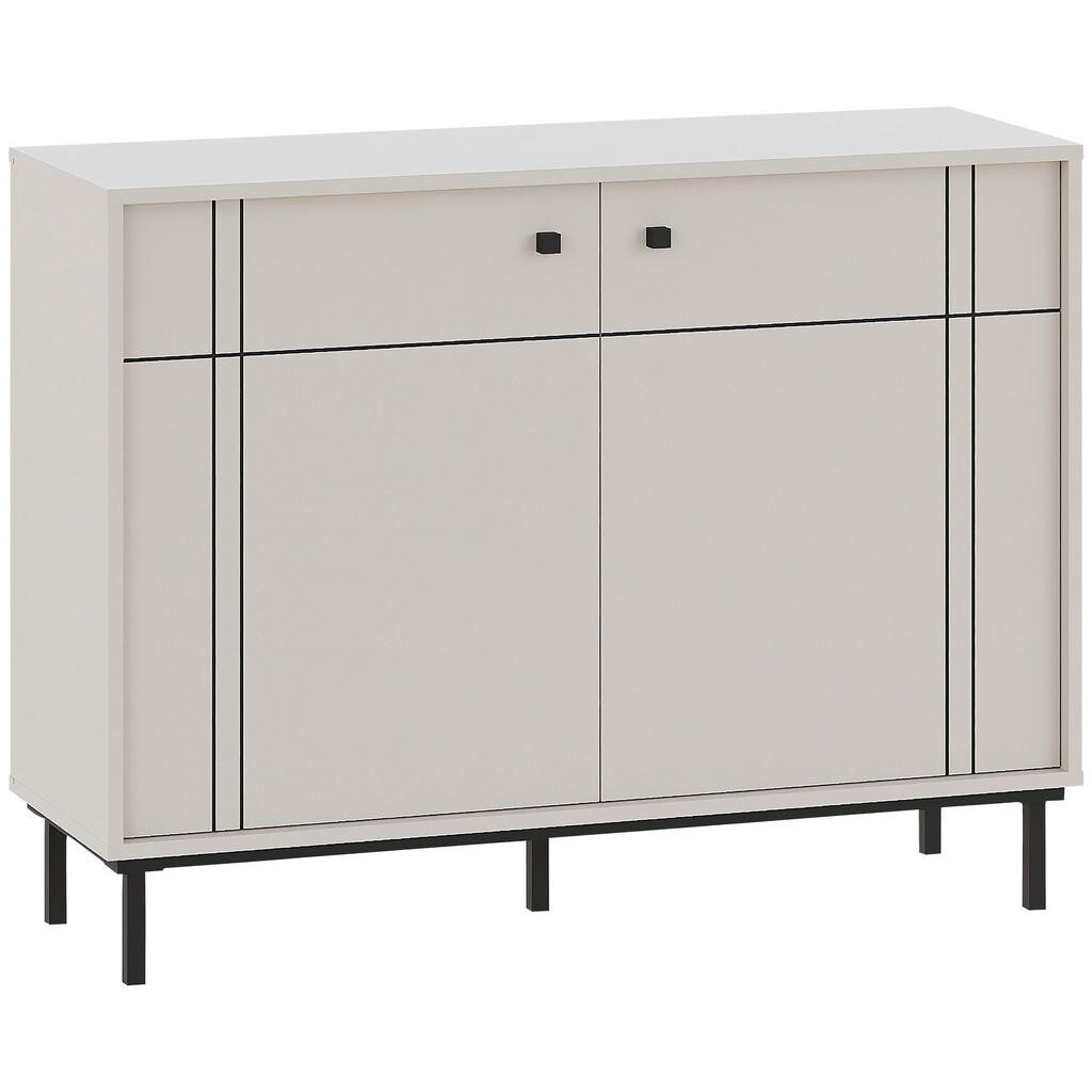 Carryhome KOMODA, kašmírová, 108/81,8/37 cm