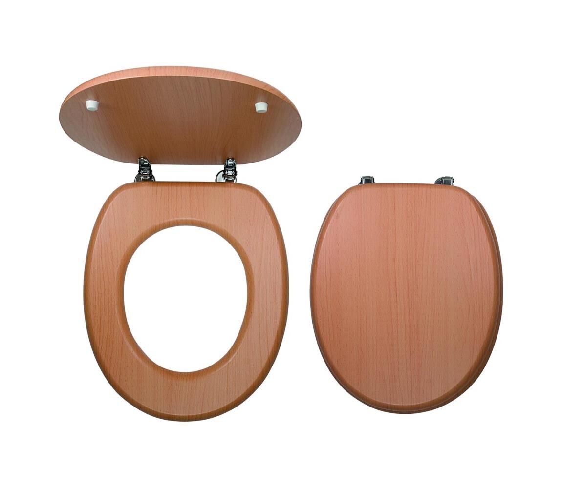 Novaservis - Záchodové prkénko MDF/dekor buk WC/BUK